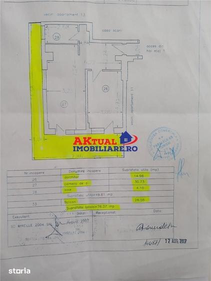 Apartament cu 2 camere în Central