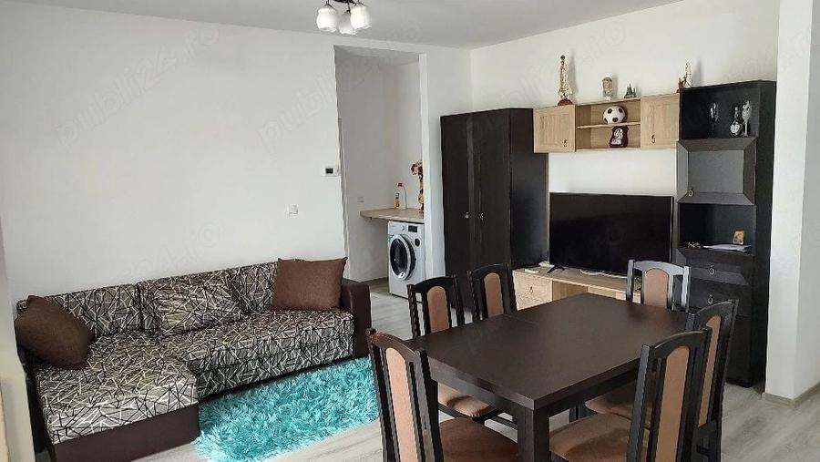 Apartament cu 2 camere semidecomandat, mobilat în Giroc