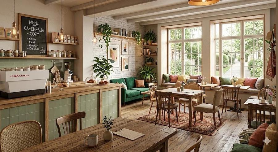 Spatiu comercial cafenea - 1