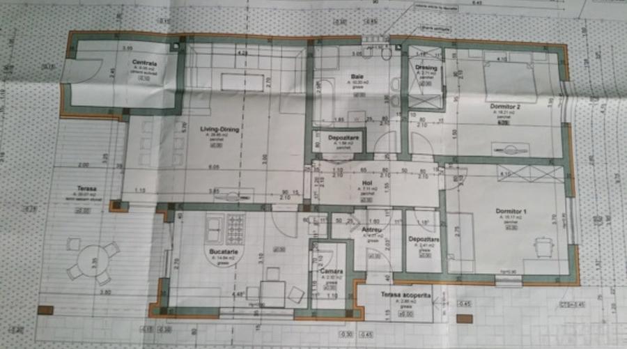 Teren Intravilan 1354 MP | Autorizație + Proiect + Fundație pe teren | MICEȘTI - 2