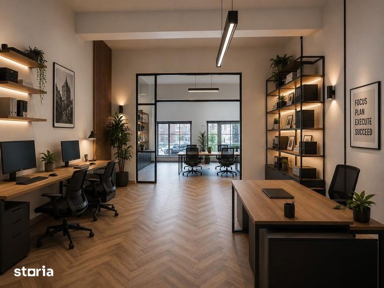 Spatiu comercial 70 mp, Curtea PETRY, parcare privata - 2