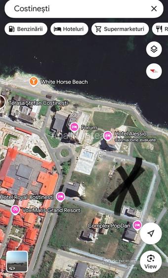 COSTINEȘTI - INTRAVILAN - 2000 MP - VEDERE LA MARE COSTINEȘTI - INTRAVILAN - 2000 MP - VEDERE LA MARE