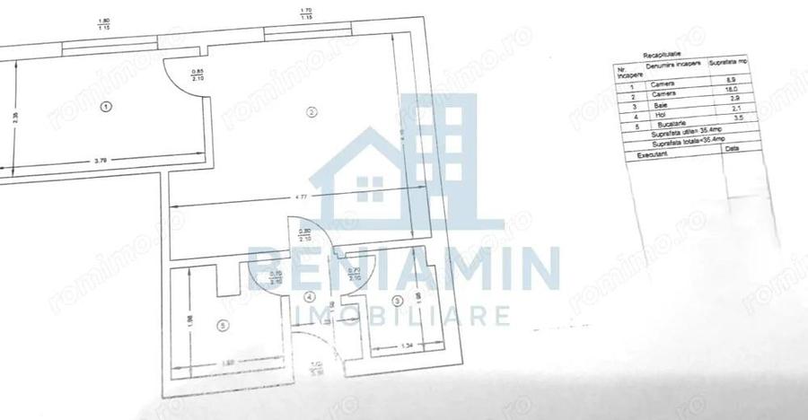 2 camere - etaj 1 - investitie - zona excelenta - Cinema Patria - 6