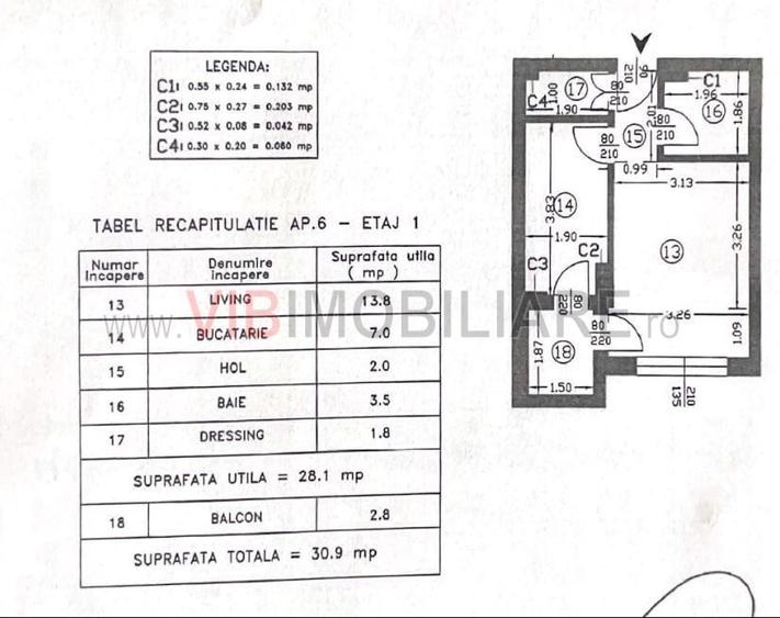 Garsoniera an 2025 -loc de parcare inclus-  strada Cimpului -Chiajna - 10