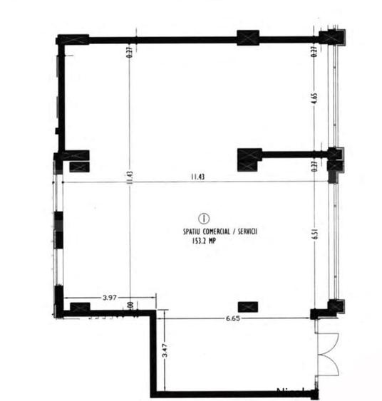 Spatiu comercial, 153 mp, zona strazii Fabricii Spatiu comercial, 153 mp, zona strazii Fabricii