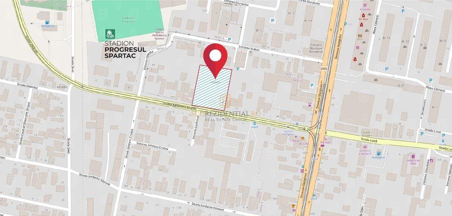 Teren 4320 mp | Deschidere 62 ml | Zona Luica – Sos. Giurgiului - 4