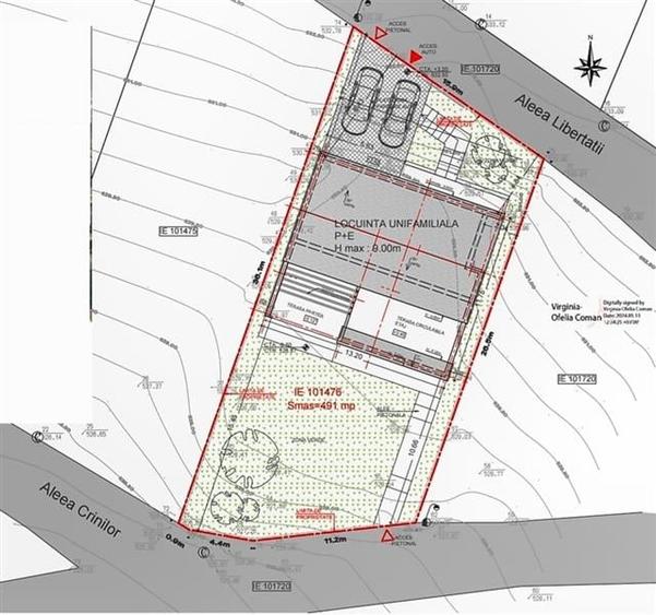 teren cu aut.construire,Sura Mare,langa Sibiu,comision 0 - 4