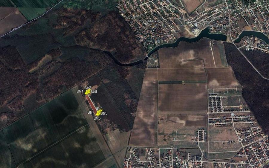 Tamasi, langa padure, 12.824 mp, deschidere 45 ml, teren ... - 10