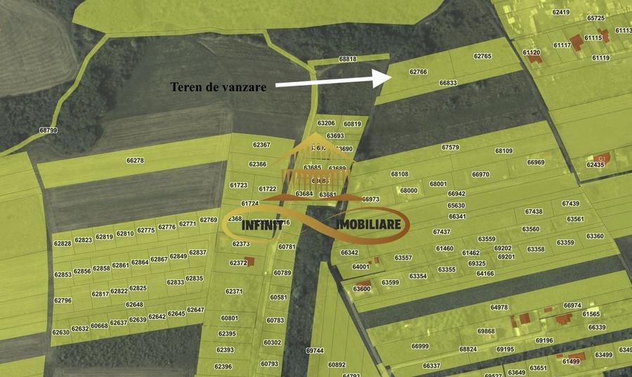 Teren intravilan in Fantanele | Hemeius - de vanzare - 7