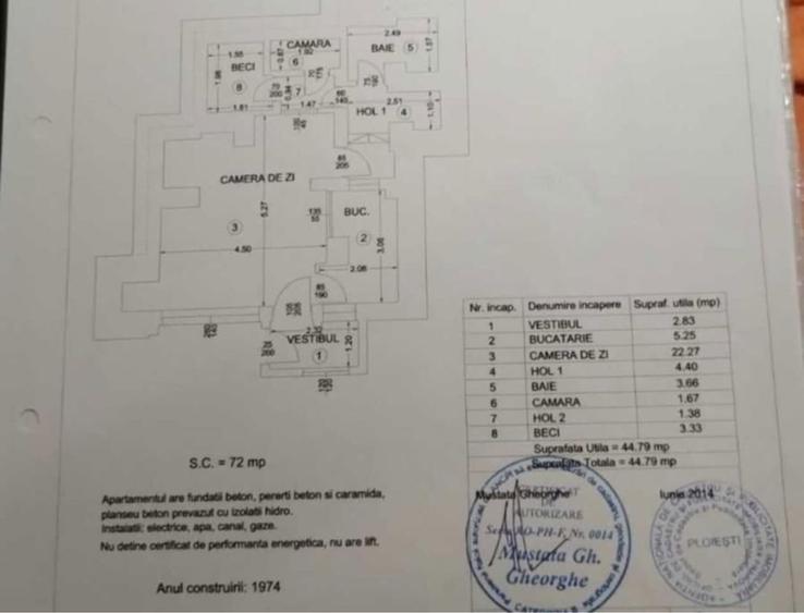 Vand sau schimb cu auto apartament busteni vizavi de partie - 8