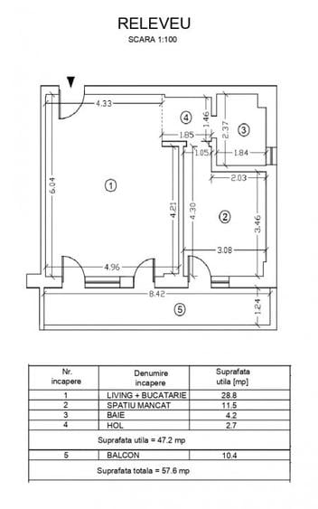 Tomis III , spatii IDEAL BIROURI, 58 mp. , imobil 2023, LOC DE PARCARE PROPRIU - 13