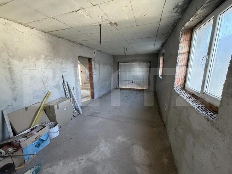 Casa P+1 semifinisata, 250 mp, garaj, teren generos - 6