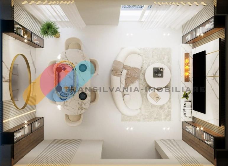 Duplex finisat  modern in Chinteni – 120 mp, teren de 360 mp - 19