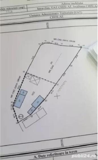 Vand casa la tara cu 2.800 mp teren Chislaz, jud. Bihor - 1