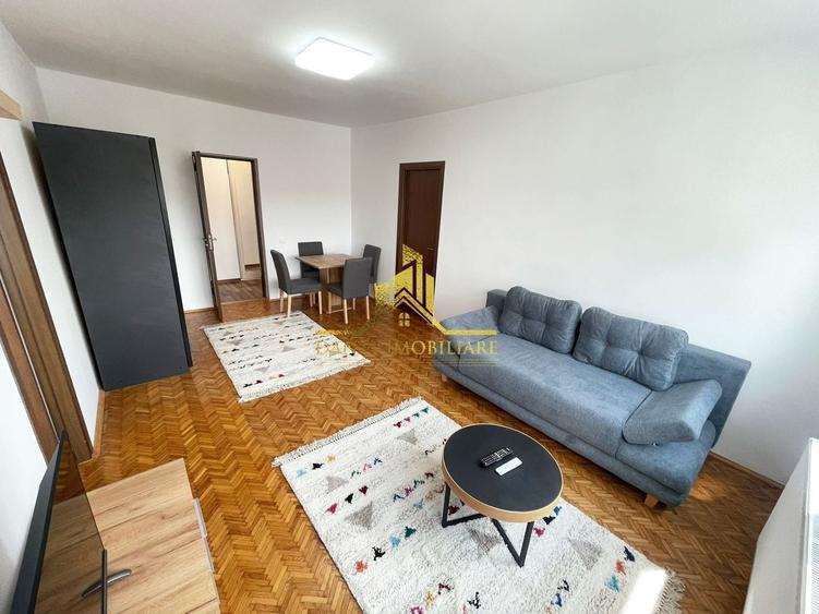 Apartament cu 3 camere semidecomandat, mobilat în Mărăști