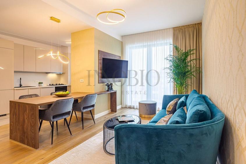 Apartament cu 2 camere, mobilat în Herăstrău — fotografia 1