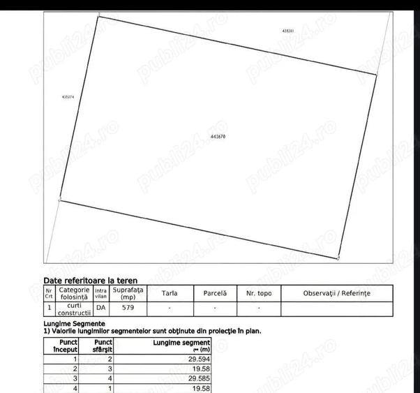 Teren Timisoara - 579 mp - 2