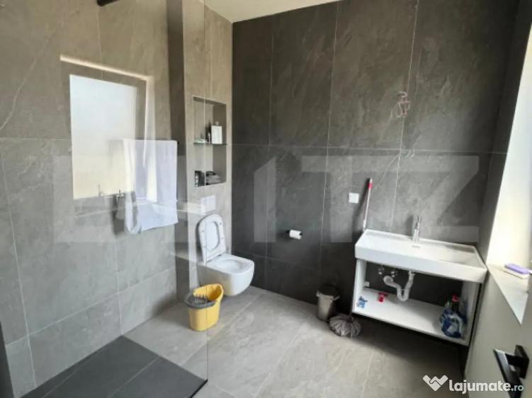 Apartament cu 3 camere, prima inchiriere, 80 mp, parcare, te - 6