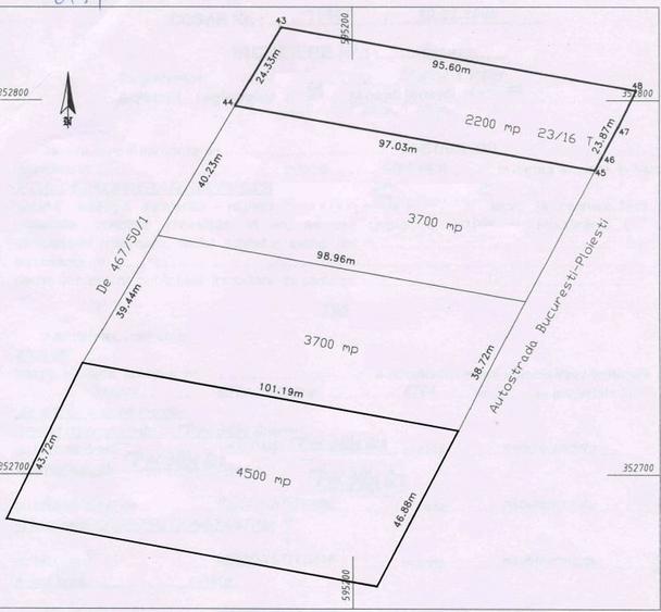 Teren intravilan(2200 mp/4500 mp) cu deschidere la autostrada A3! - 6
