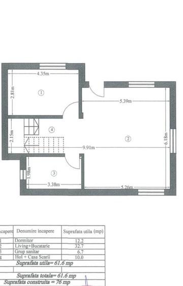 Casa P+1, 300 MP teren, 120 MP utili, comuna Malu Mare, zona Selgros - 12