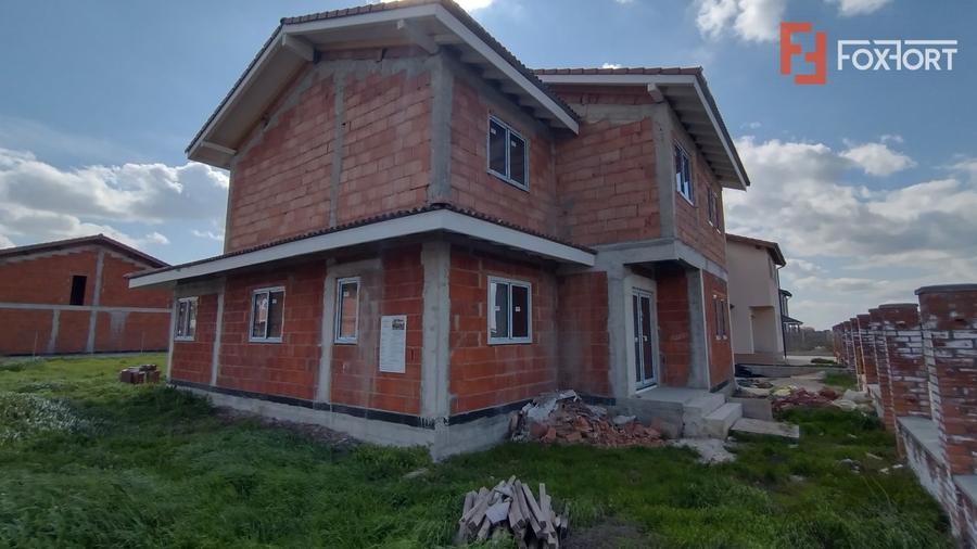 Casa individuala la ROSU, 5 camere, Sacalaz-Gaz si curent bransat - 1