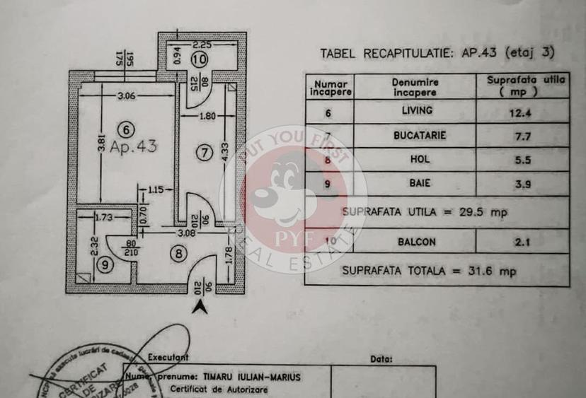 Militari Residence | Garsoniera | 31mp | Semidecomandata | B12732 - 2