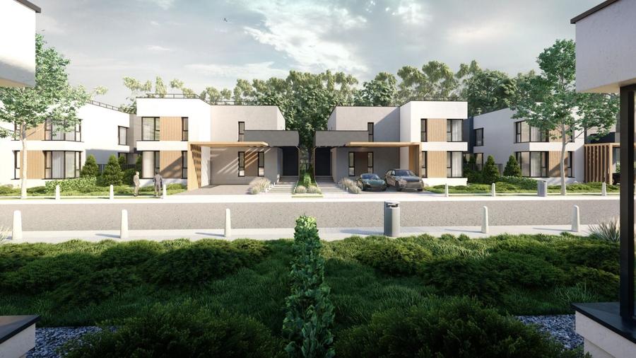 Teren Balotesti cu proiect vile gata de executie - Proiect, PUZ si AC incluse - 3