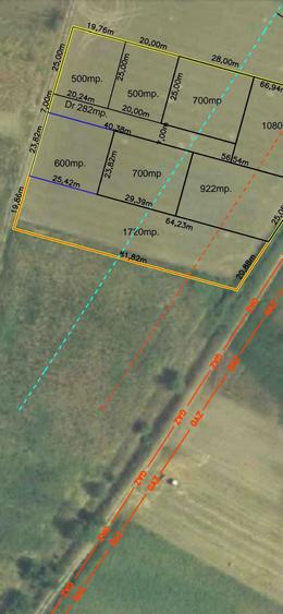 Vand teren 1700 m patrati oras Bacia - 1