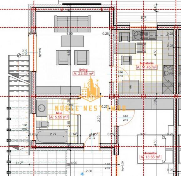 APARTAMENT CU GRADINA & LOC DE PARCARE, 56 mp - 8