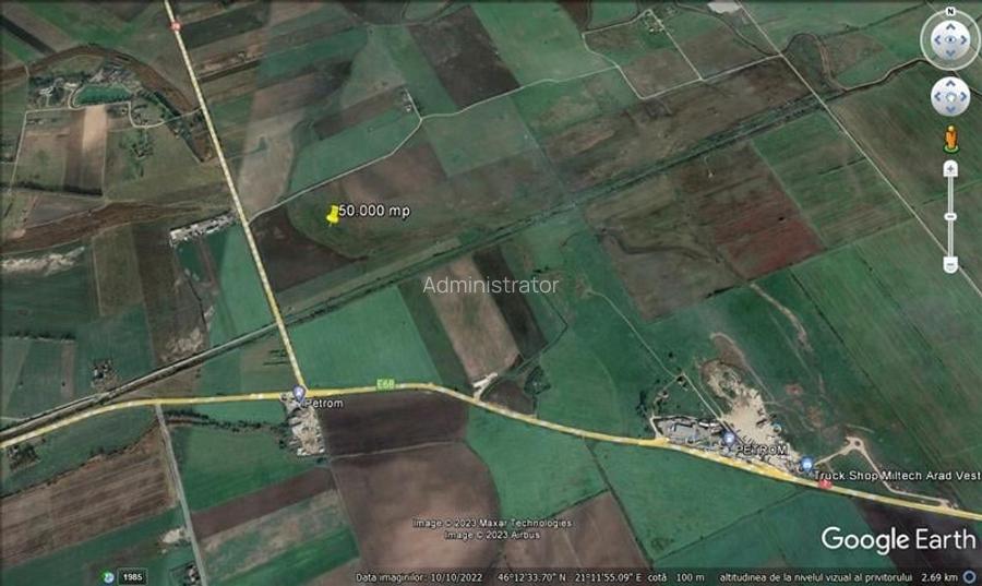 Teren arabil, zona Turnu Teren arabil, zona Turnu