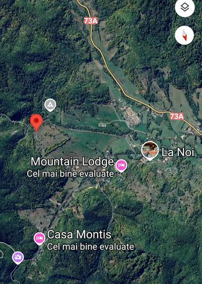 Vanzare 1266 mp teren superb Cheile Rasnoavei la munte langa padure si pensiuni - 10