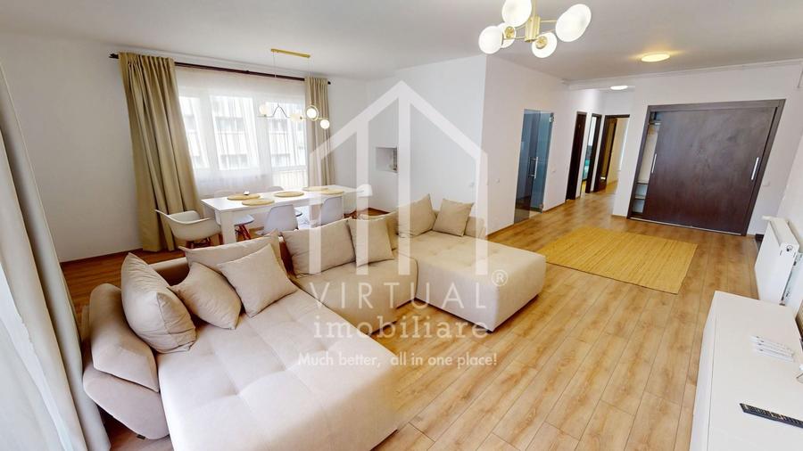 Apartament cu 3 camere, 92mp utili+teresa 23mp, bloc cu lift, etaj 2 - 1