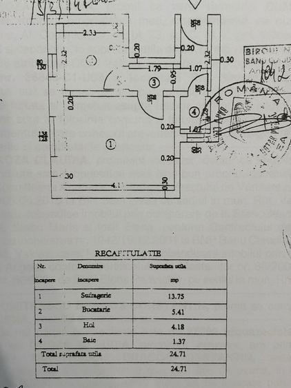 Vand garsoniera Hanul Haiducilor 25m2 etaj 2/4 - 4