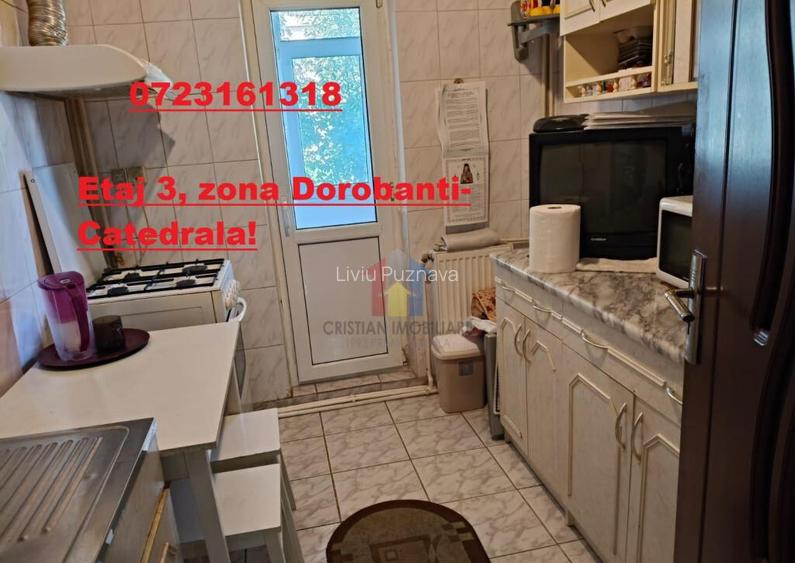 Dorobantilor-Catedrala 2 camere Etaj 3 Conf 1 decomandat - Dorobantilor-Catedrala 2 camere Etaj 3 Conf 1 decomandat -