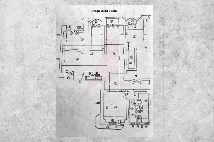 Unirii - Piata Alba Iulia, Rond, Spatiu de birouri, 230 mp - 16