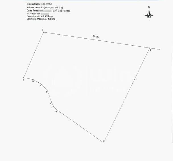 Teren autorizat pentru casa individuala| Front 26m | Iris | Voronet - 9