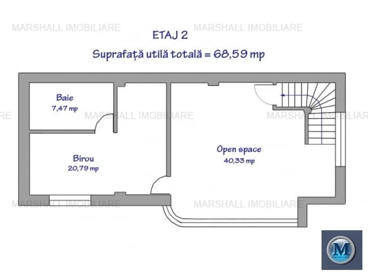 Spatiu  birouri de vanzare, zona Transilvaniei, 270.99 mp #10422 - 16