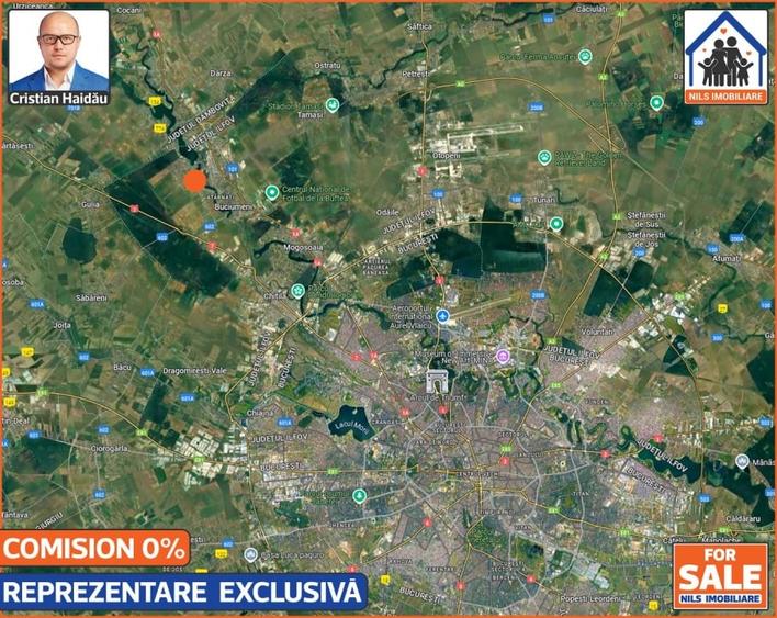 Teren intravilan | 3573mp | Toate utilitatile! | Buftea IF - 7