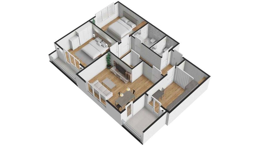 Direct PROPRIETAR-Ap.3 camere Etaj 1-str O Goga-Vila NOUA 2025 153000 - 5