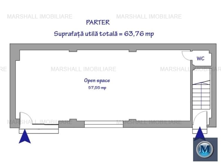 Spatiu  birouri de vanzare, zona Transilvaniei, 270.99 mp #10422 - 14