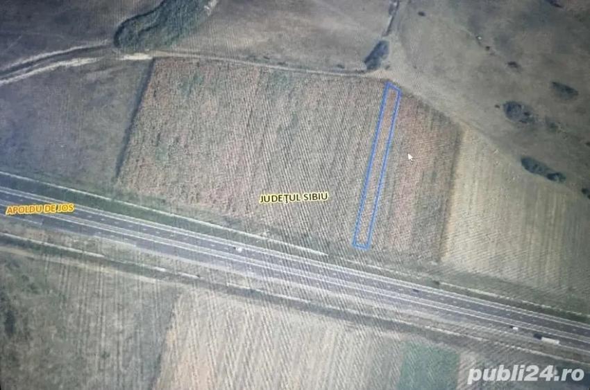 Teren de 2402 mp, în Apoldu de Jos