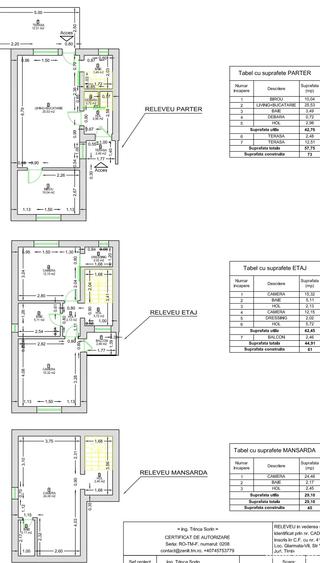 TVA0%,PROPRIETAR,Duplex 5 camere,perete despartitor dublu - 5