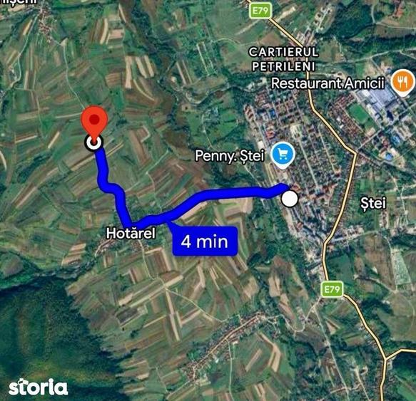Teren 4524 mp langa ?tei - 2