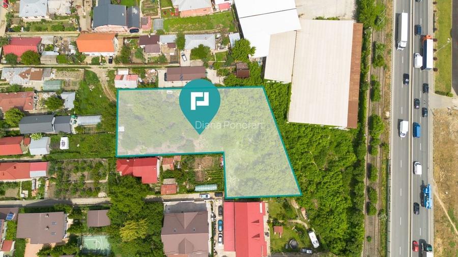 Teren de vânzare Otopeni 1.450 mp cu utilități și acces privat