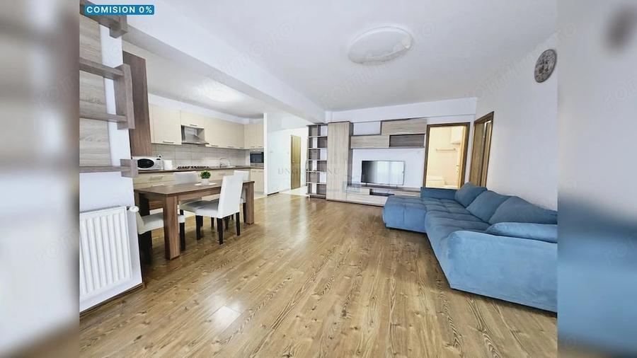 Apartament cu 3 camere semidecomandat în Nufărul