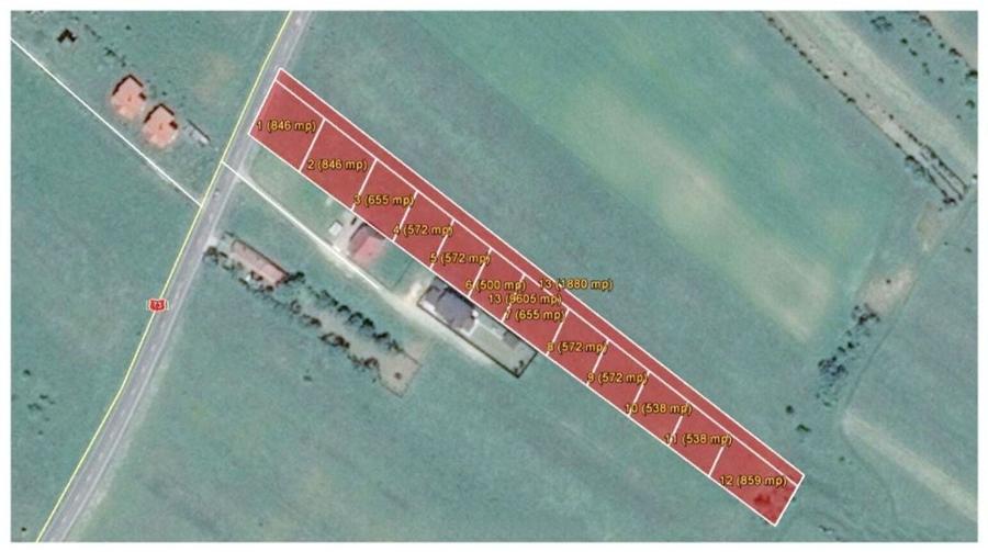 Parcele teren intravilan zona Bran - 1