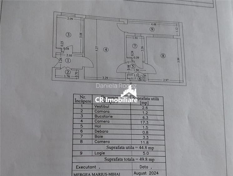 Apartament 2 camere Dristot Metrou