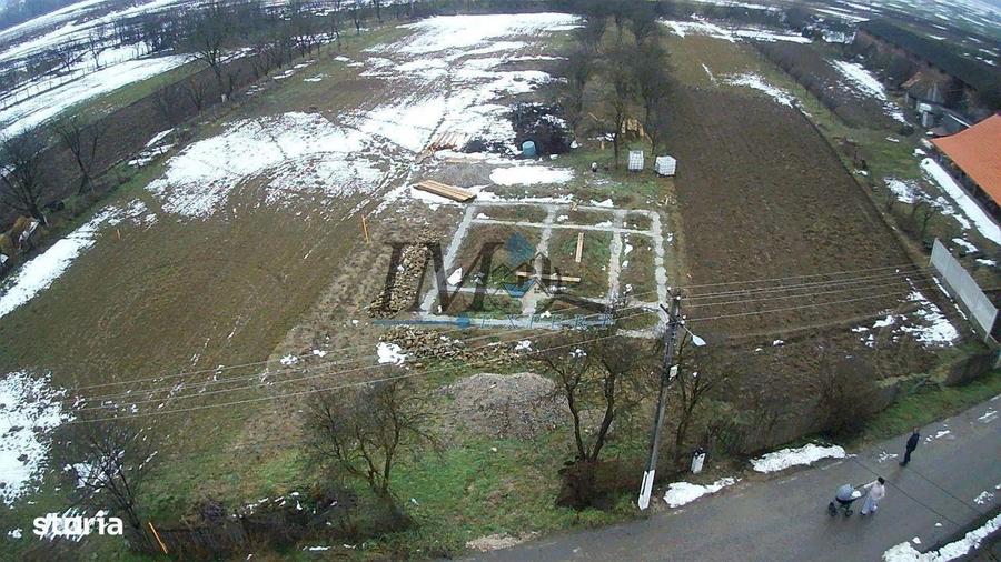 Teren cu fundatie si proiect autorizat de vanzare in Blandiana - 6