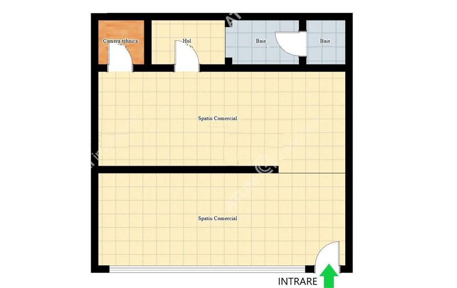 Spatiu comercial 75 mp de inchiriat in zona Vasile Aaron din Sibiu - 6