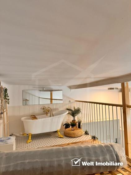 Apartament tip studio etajat, ultracentral, mobilat si utilat ! - 4